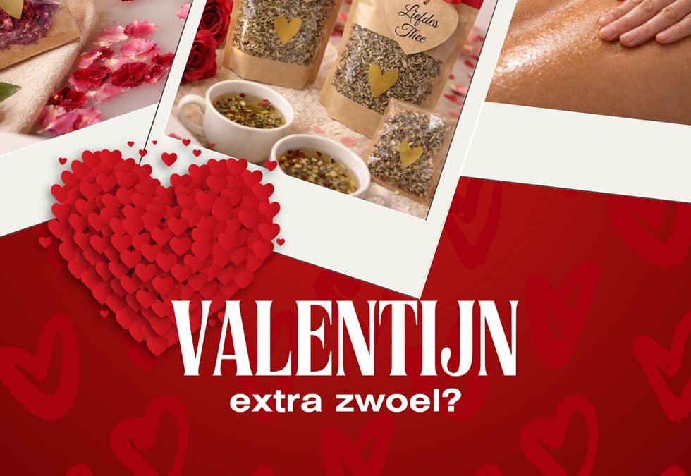 Valentijnsverwennerij puur natuurlijk: duo-massage of goodie bag?